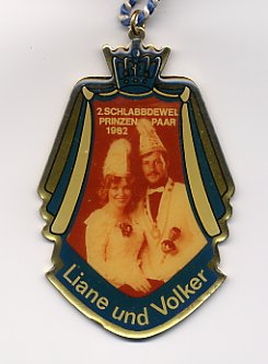 Prinzenpaarorden 1982 Liane & Volker